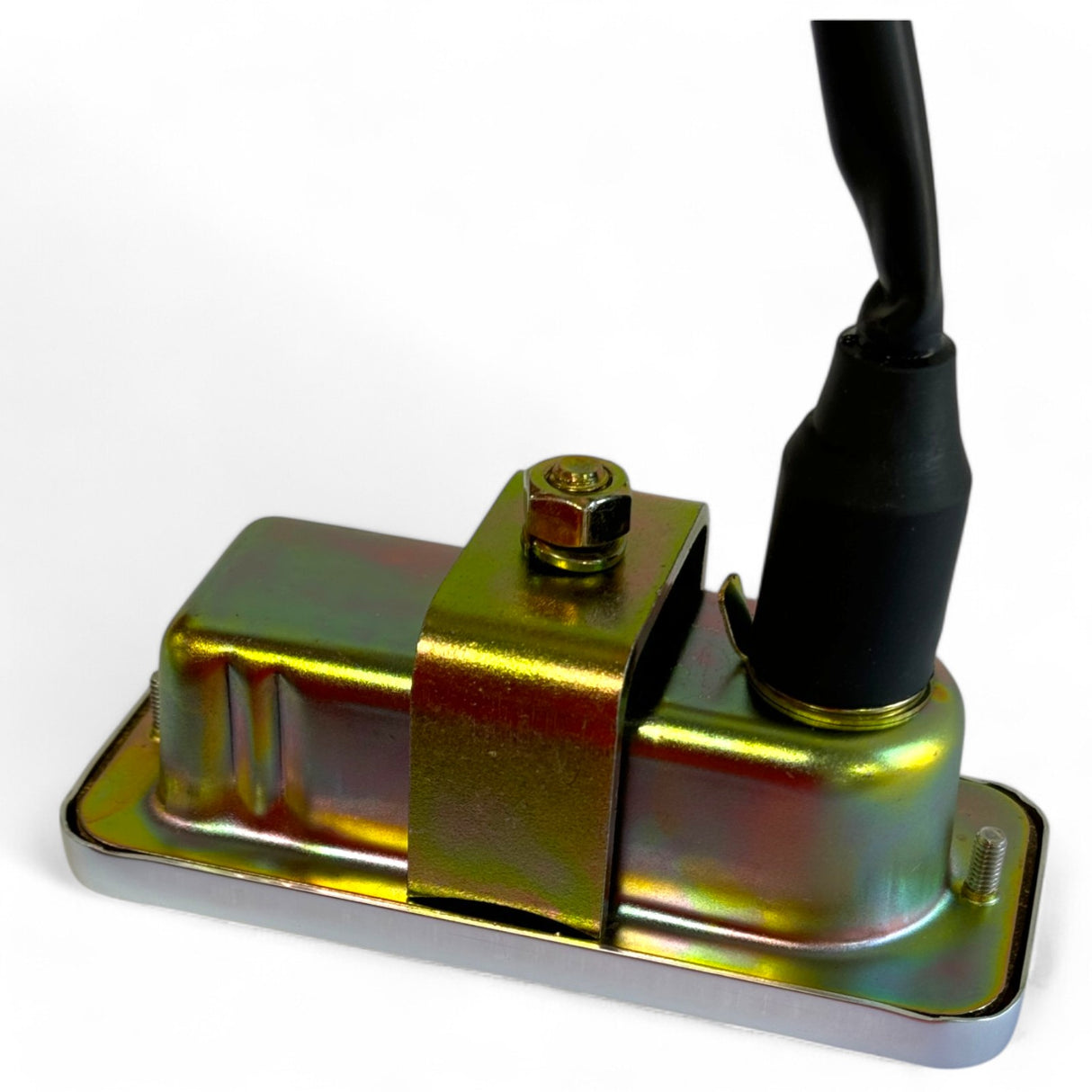 Turn Signal Assembly with Bright Anodized Bezel and Clear Lens