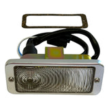 Turn Signal Assembly with Bright Anodized Bezel and Clear Lens