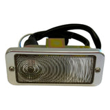 Turn Signal Assembly with Bright Anodized Bezel and Clear Lens