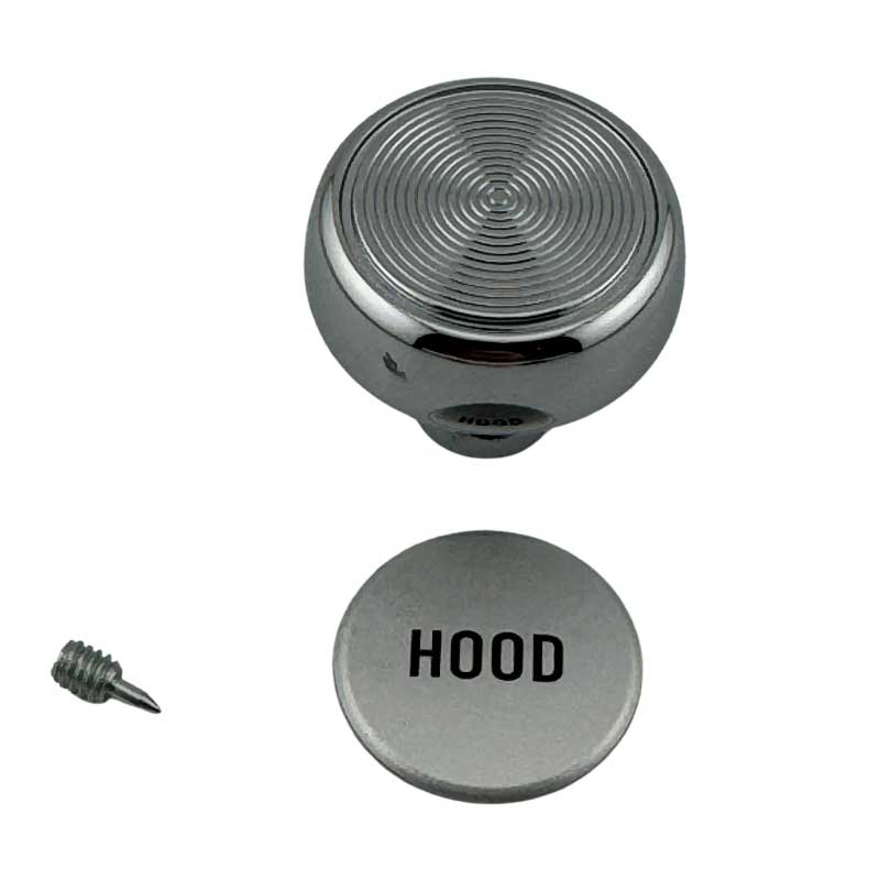 Hood Release Knob - Chrome